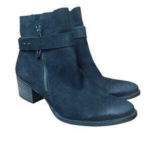 Paul Green Black Heeled Boots